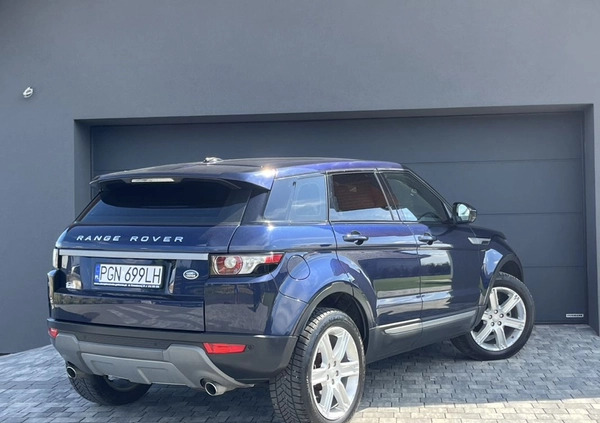 Land Rover Range Rover Evoque cena 77000 przebieg: 121500, rok produkcji 2015 z Gniezno małe 191
